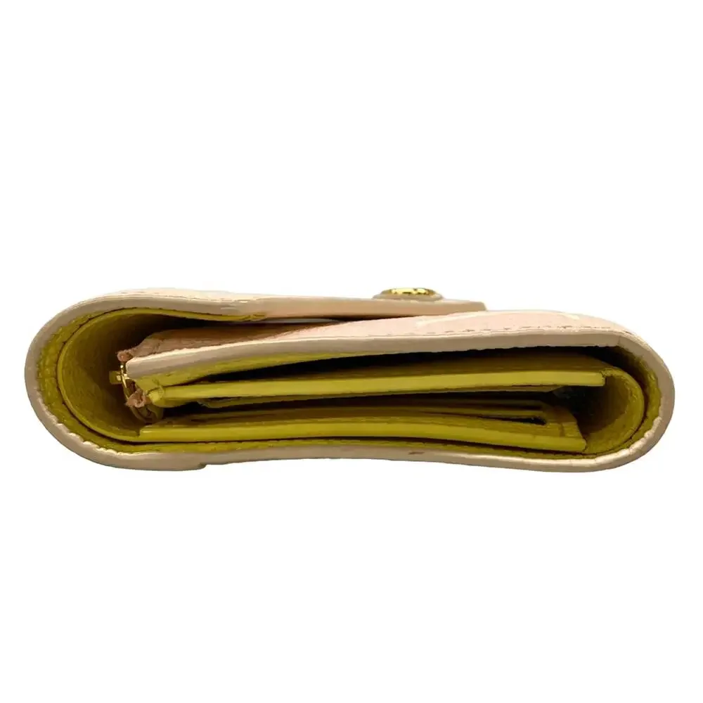 Louis Vuitton Portefeuille Victorine Bicolor Monogram Amplant Trifold Wallet